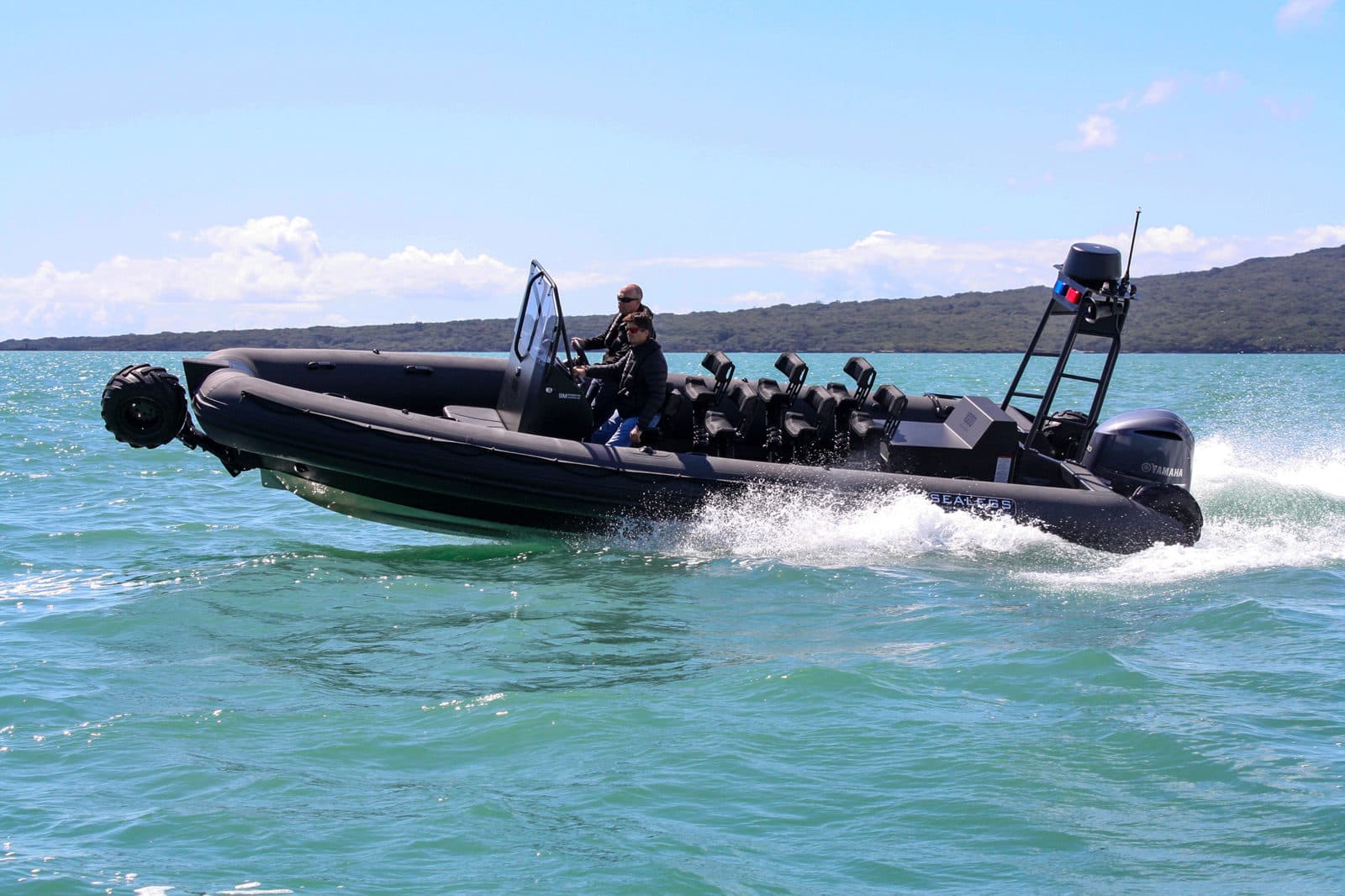 9m (29' 11") Commercial Hydrasol RIB: 9m commercial on water